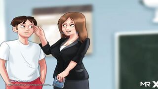 SummertimeSaga - Boned French Professor E2 # 31