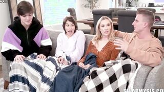 Cozying Up To Stepsister Nicole Aria , Jazmin Luv , Tyler Cruise , Oliver Faze