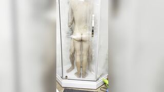 Sex of a crazy hot Russian lovers into the shower
