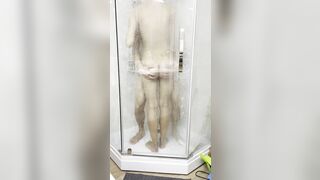 Sex of a crazy hot Russian lovers into the shower