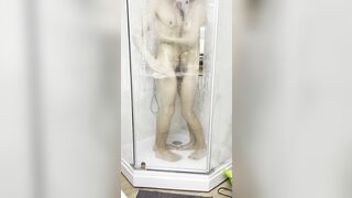 Sex of a crazy hot Russian lovers into the shower