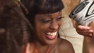 Bro into running shoes gets plowed by MILFs