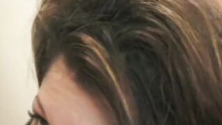 Food bondage tape with a turned on beauty fucking her dude