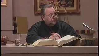 Wild dark hair gets rough fucking from stud doctor