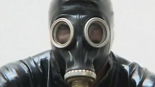 2 men wearing masks got their enormous dicks blown
