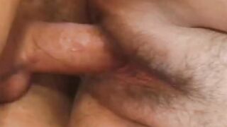 Young bro pounds old woman's snatch deep
