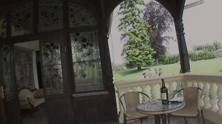 Simone Style loving into 2 long cocks at the same time