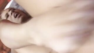 Experienced Latino gf fucks beauty black Bae inside bed