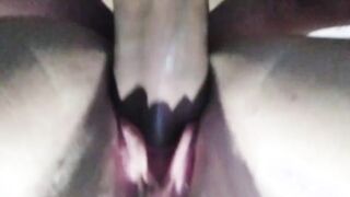 Erotic groaning bitch gets filled with cum for christmas