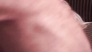Beauty young tight blonde gets her asshole spread then cum