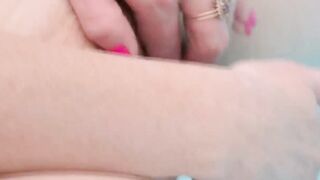 Hispanic Gina is a inked cunt with mouth who fucks herself with sex