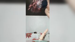 Alexxa Candy with vibrator