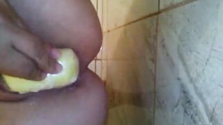 Mirelladelicia and the fake sex toy
