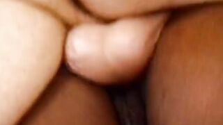 White experienced stud fucks ebony gilr and creams her face