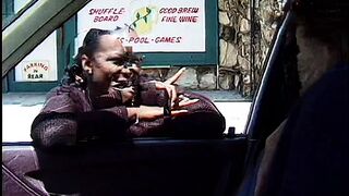 Bubble booty black offer sloppy bj before getting boned