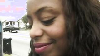 Black women picks up a Hottie dude inside the street to nailed