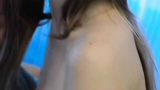 Dark Hair Beauty liking taking dick into her butt and cum into her
