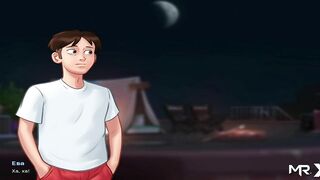 SummertimeSaga - Peeping Nude People Through Binoculars E1