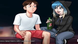 SummertimeSaga - Peeping Nude People Through Binoculars E1