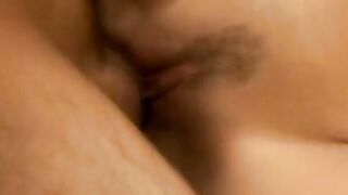 Thick sexy riding fat dick on couch and strokes her snatch