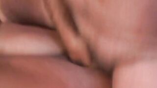 Blonde grandmother with jiggly titties is banged rough from behind