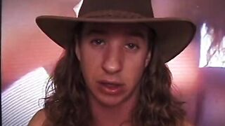 Young cowboy gets his asshole licked by turned on blonde milf