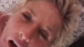 Young cowboy gets his asshole licked by turned on blonde milf