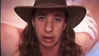Young cowboy gets his asshole licked by turned on blonde milf