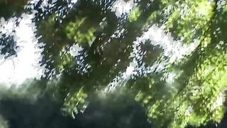 Neuer Freund fickt sie unter freiem Himmel und im Hochsitz