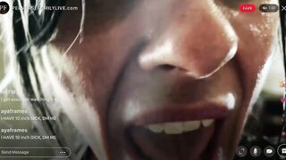 PERVERSE FAMILY LIVE - Lina's Unshaved Pussy: Bdsm livestream