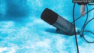 Polina Rucheyok blows and fucks underwater