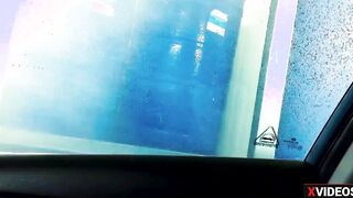 Dad, your vehicle is filthy! Let's go to the automatic vehicle wash, but just the 2 of us, without MILF