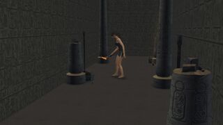 Sims four. Tomb Raider Parody. Part three - Antony and Isis