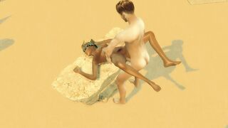 Sims four. Tomb Raider Parody. Part three - Antony and Isis