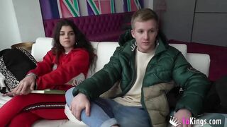 Geography lesson ends up with BEAUTY TEENAGE SEX between Chiki and her young friend