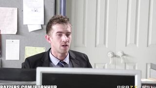 Selena Santana Gets Screwed inside the Office - Brazzers