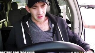 Syren De Mer, cougar into a Mini-van - Brazzers