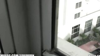 Newly single blonde bimbos runs inside her older friend and has some fun