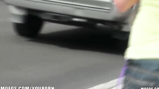 Newly single blonde bimbos runs inside her older friend and has some fun