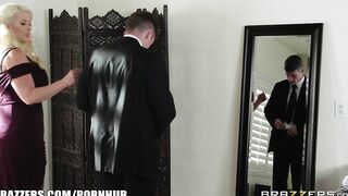 Beauty mom Alura Jenson Fucks Sons Friend - Brazzers
