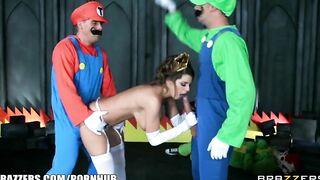 Mario and Luigi Parody Double Stuff - Brazzers