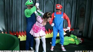 Mario and Luigi Parody Double Stuff - Brazzers