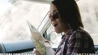 Goddess Hitchhiker Krissy Lynn Gets Boned - Brazzers