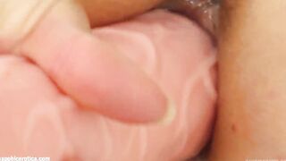 Sapphix presents Britney into a solo masturbation film