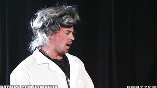 Filthy Doctor Creates a Dick Hungry Monster that Loves to got DPd
