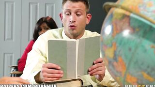 Huge Tit Blonde Professor Gets Taught a Lesson inside Fucking