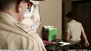 Simone Double Teamed by Cops - Brazzers