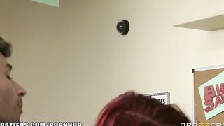 Sarah Blake Seduces a Mall Security Guard - Brazzers