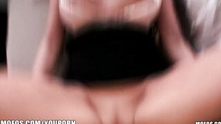 Great blonde Czech bimbos is picked up and paid for outside sex