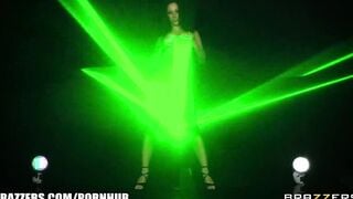 Pretty Dark Haired Jada Stevens has her Booty Oiled up and Banged De